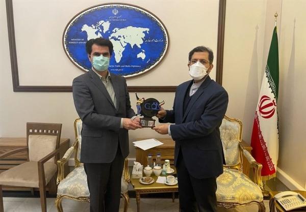 دیدار عزیزی با سخنگوی وزارت امور خارجه دیدار عزیزی با سخنگوی وزارت امور خارجه